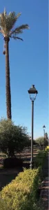 Algeria led garden light project