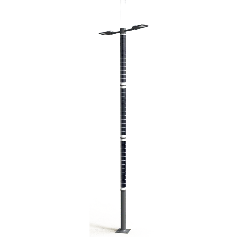 丸いソーラーポール