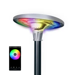 Bluetooth APP RGB Intelligent Control Waterproof Outdoor Solar Garden Light