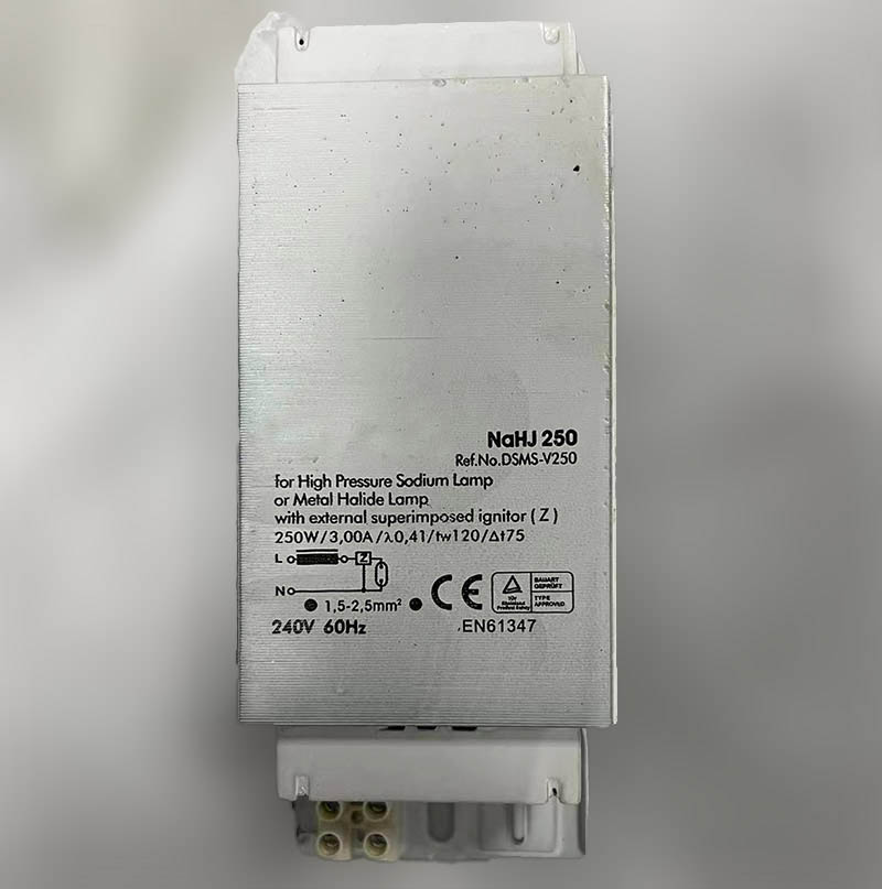 250W reator de lâmpada de sódio